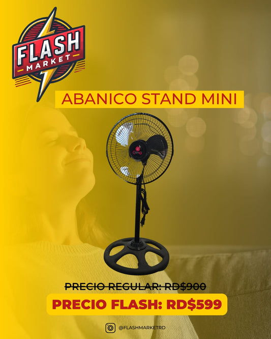 Abanico Stand Mini – Frescura Compacta y Potente